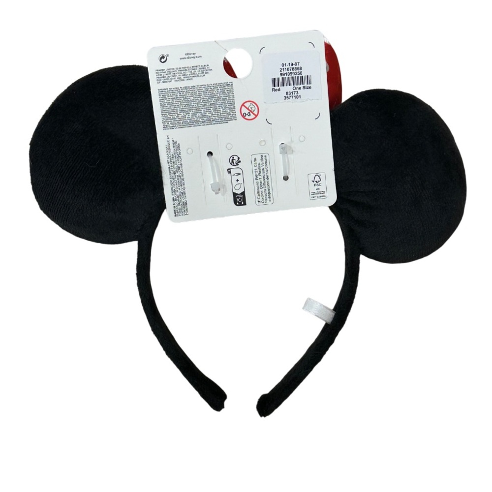Disney Black Mouse Ears Headband - Picture 2 of 4